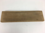 Japanese Wooden Cake Mold Kashigata Sweets Vtg Carving Brown Shrimps Kg357