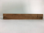 Japanese Wooden Cake Mold Kashigata Sweets Vtg Carving Brown Snapper Kg364