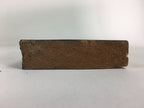Japanese Wooden Cake Mold Kashigata Sweets Vtg Carving Brown Snapper Kg370