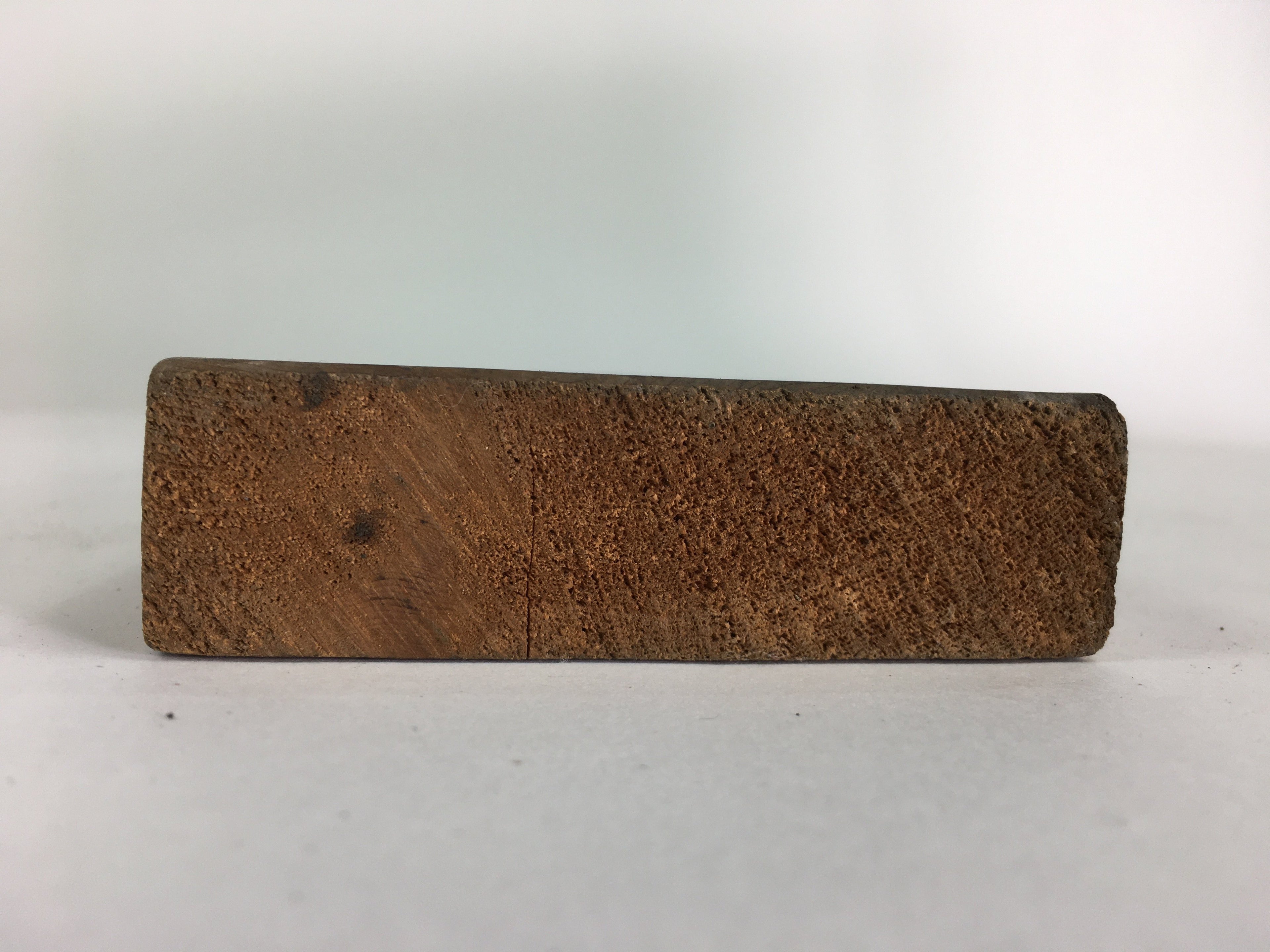 Japanese Wooden Cake Mold Kashigata Sweets Vtg Carving Brown Snapper Kg370