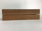 Japanese Wooden Cake Mold Kashigata Sweets Vtg Carving Brown Turtle Kg360