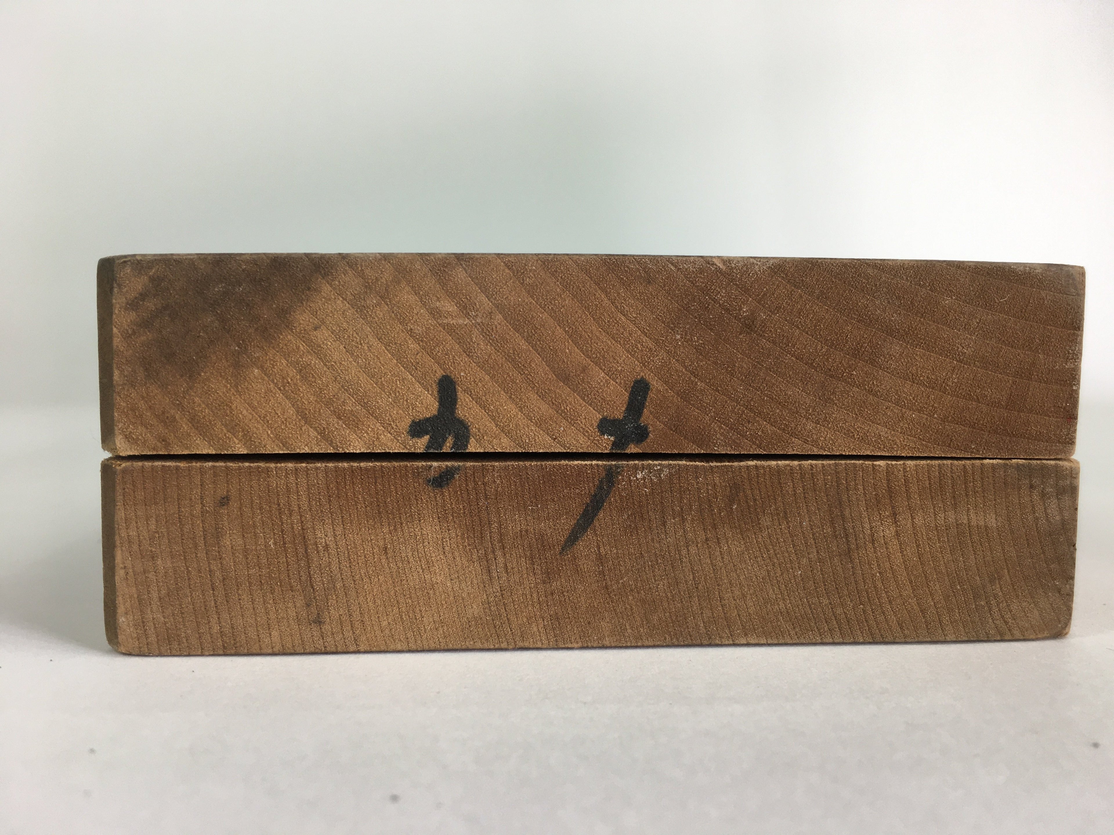 Japanese Wooden Cake Mold Kashigata Sweets Vtg Carving Brown Turtle Kg361