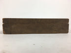 Japanese Wooden Cake Mold Kashigata Sweets Vtg Carving Chrysanthemum Kg342