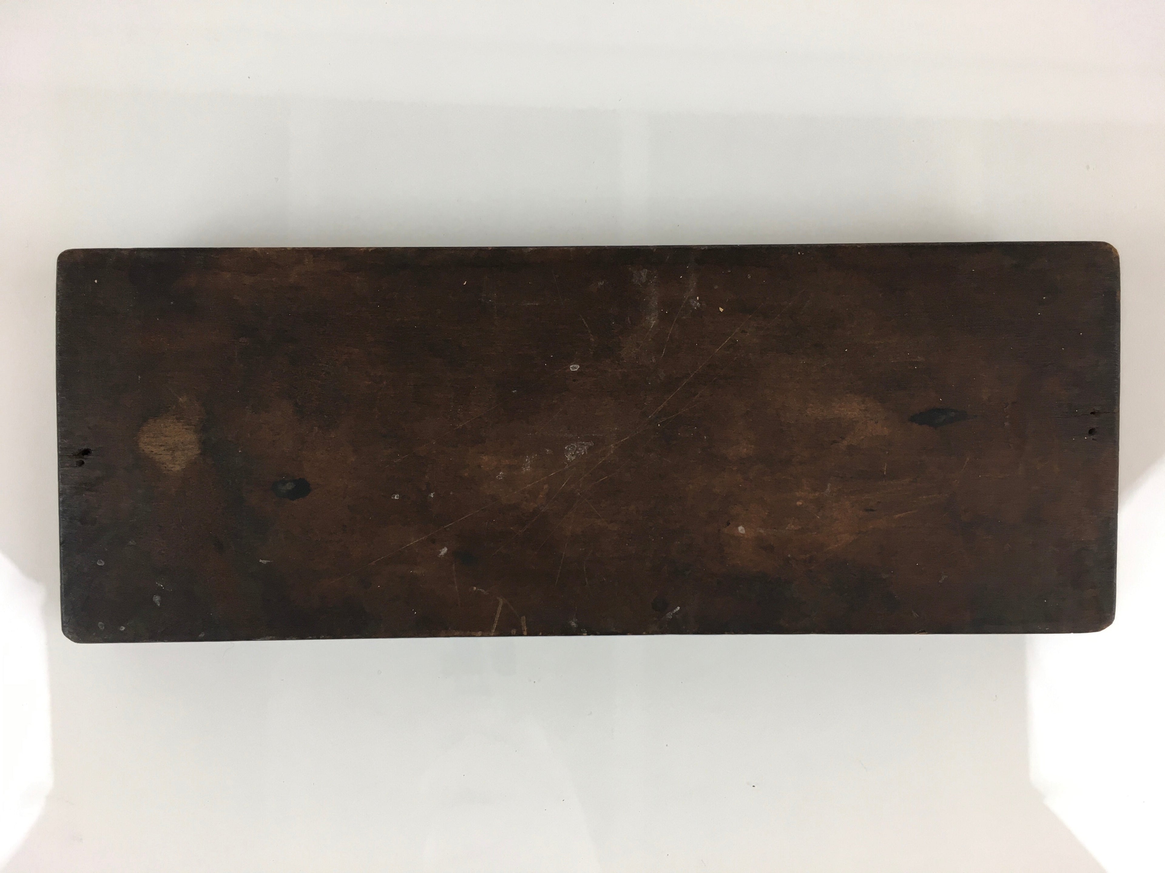 Japanese Wooden Cake Mold Kashigata Sweets Vtg Carving Flowers Kg382