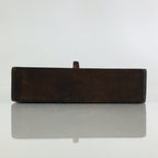 Japanese Wooden Cake Mold Kashigata Sweets Vtg Carving Flowers Kg382