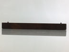 Japanese Wooden Cake Mold Kashigata Sweets Vtg Carving Flowers Kg382