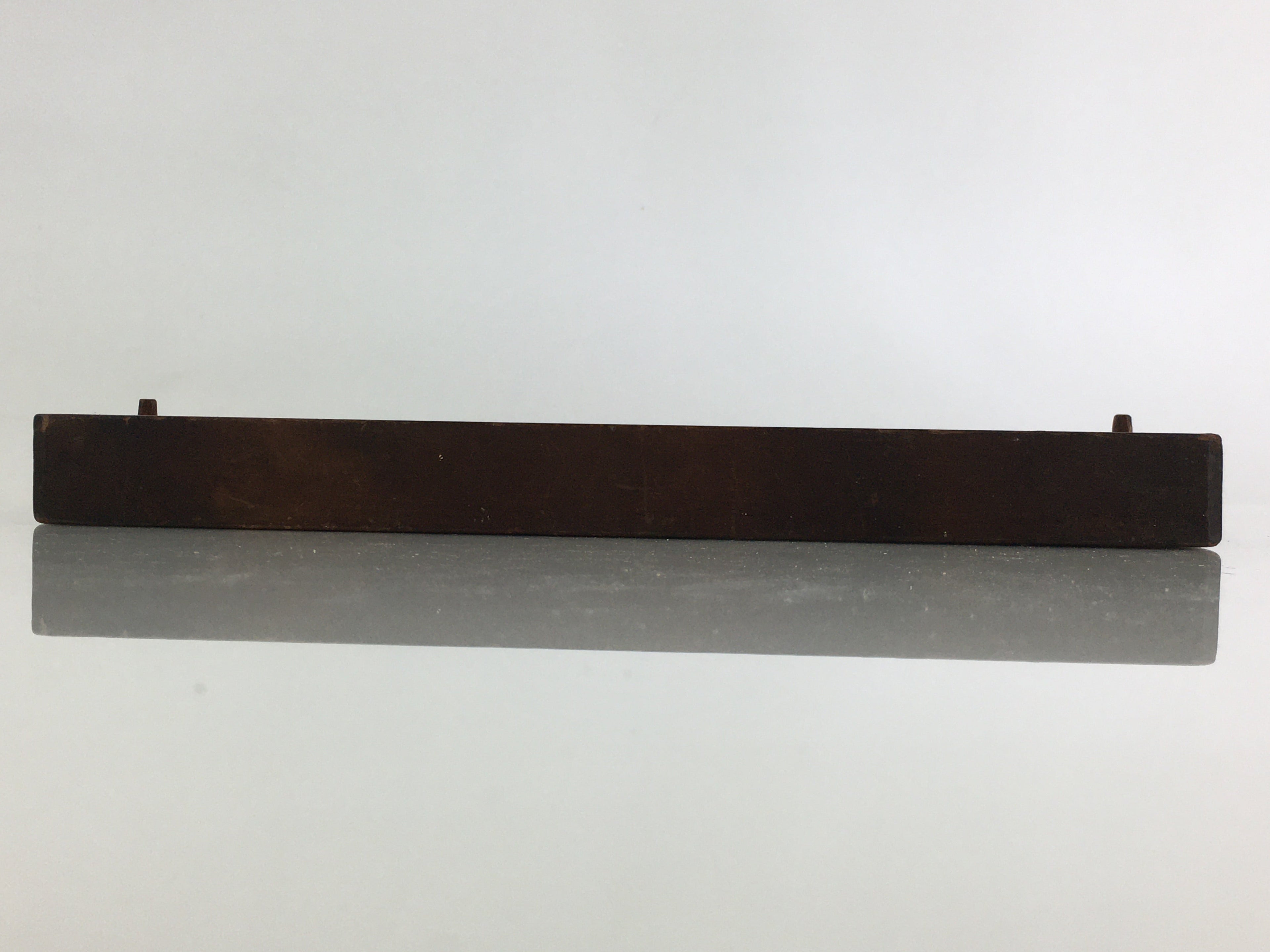 Japanese Wooden Cake Mold Kashigata Sweets Vtg Carving Flowers Kg382