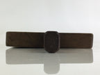 Japanese Wooden Cake Mold Kashigata Sweets Vtg Carving Lotus Flower Kg377