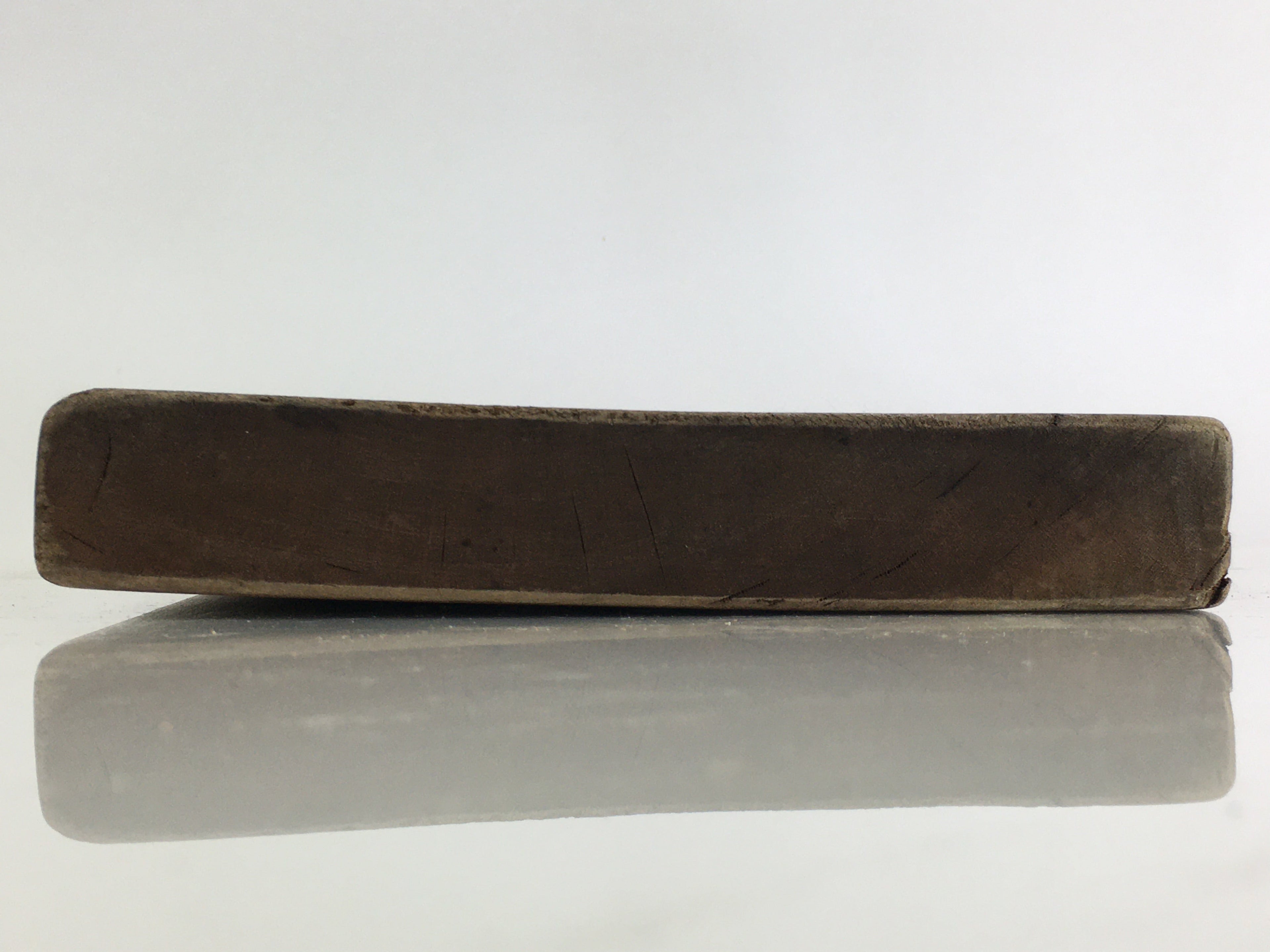 Japanese Wooden Cake Mold Kashigata Sweets Vtg Carving Lotus Flower Kg377
