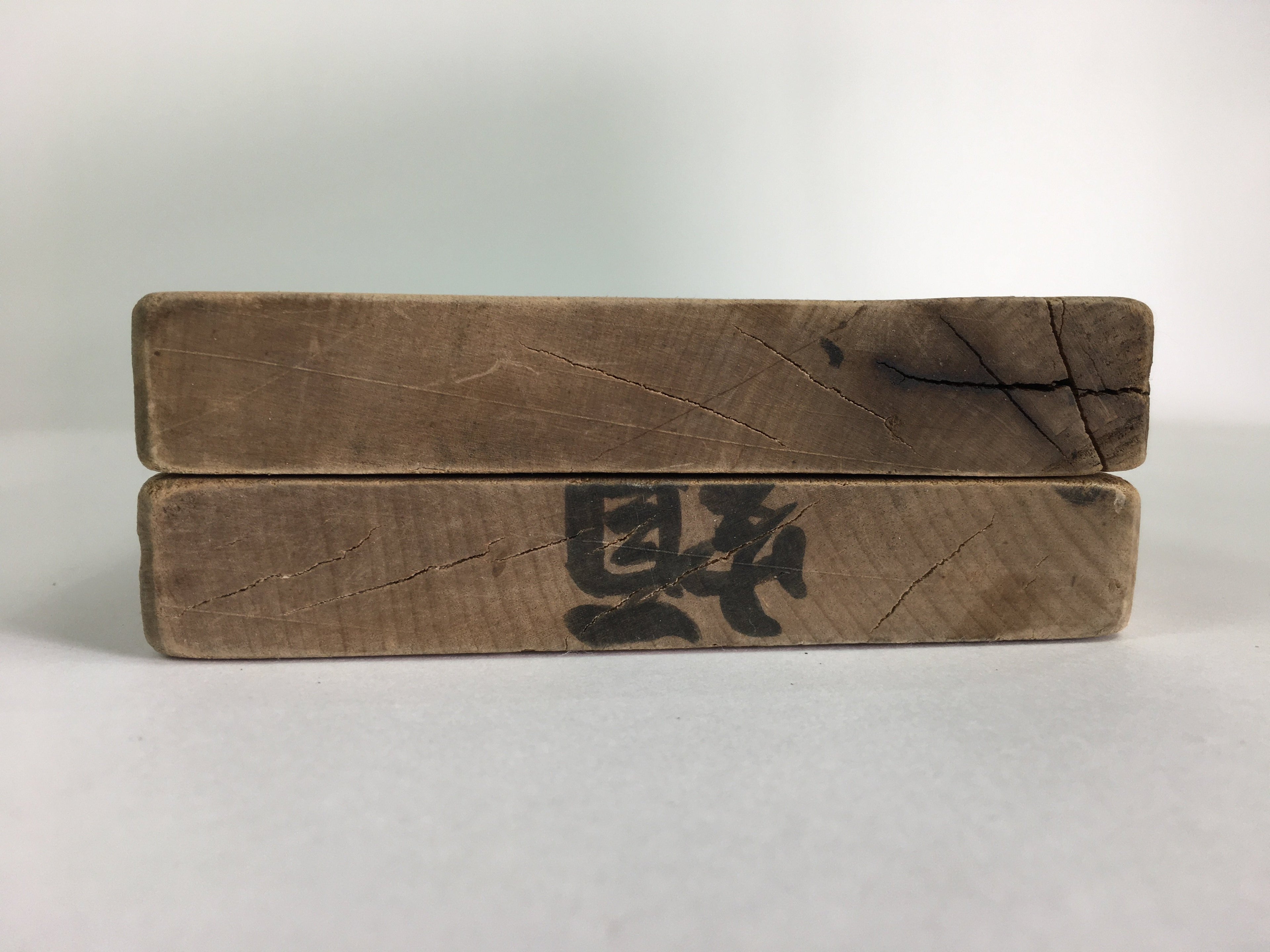 Japanese Wooden Cake Mold Kashigata Sweets Vtg Carving Picture Frame Kg365