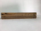 Japanese Wooden Cake Mold Kashigata Sweets Vtg Carving Picture Frame Kg365