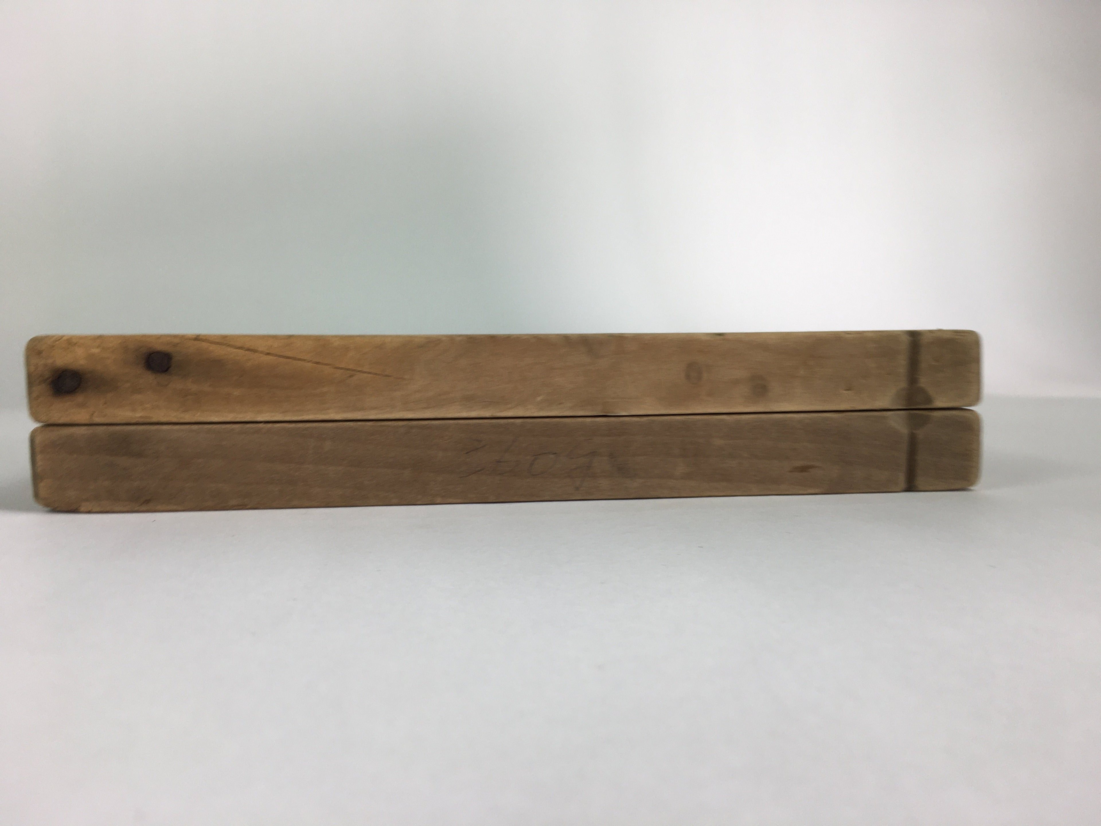 Japanese Wooden Cake Mold Kashigata Sweets Vtg Carving Picture Frame Kg365