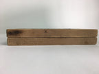 Japanese Wooden Cake Mold Kashigata Sweets Vtg Carving Picture Frame Kg365
