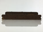 Japanese Wooden Cake Mold Kashigata Sweets Vtg Carving Pine Bamboo Plum Kg376
