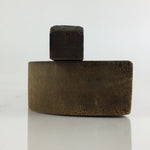 Japanese Wooden Cake Mold Kashigata Sweets Vtg Carving Pine Bamboo Plum Kg376