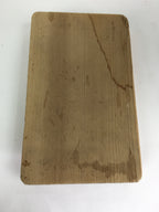 Japanese Wooden Cake Mold Kashigata Sweets Vtg Carving Treasure Ship Kg366