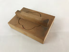 Japanese Wooden Cake Mold Kashigata Sweets Vtg Flower Oshigata Kg389