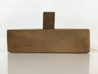 Japanese Wooden Cake Mold Kashigata Sweets Vtg Flower Oshigata Kg389