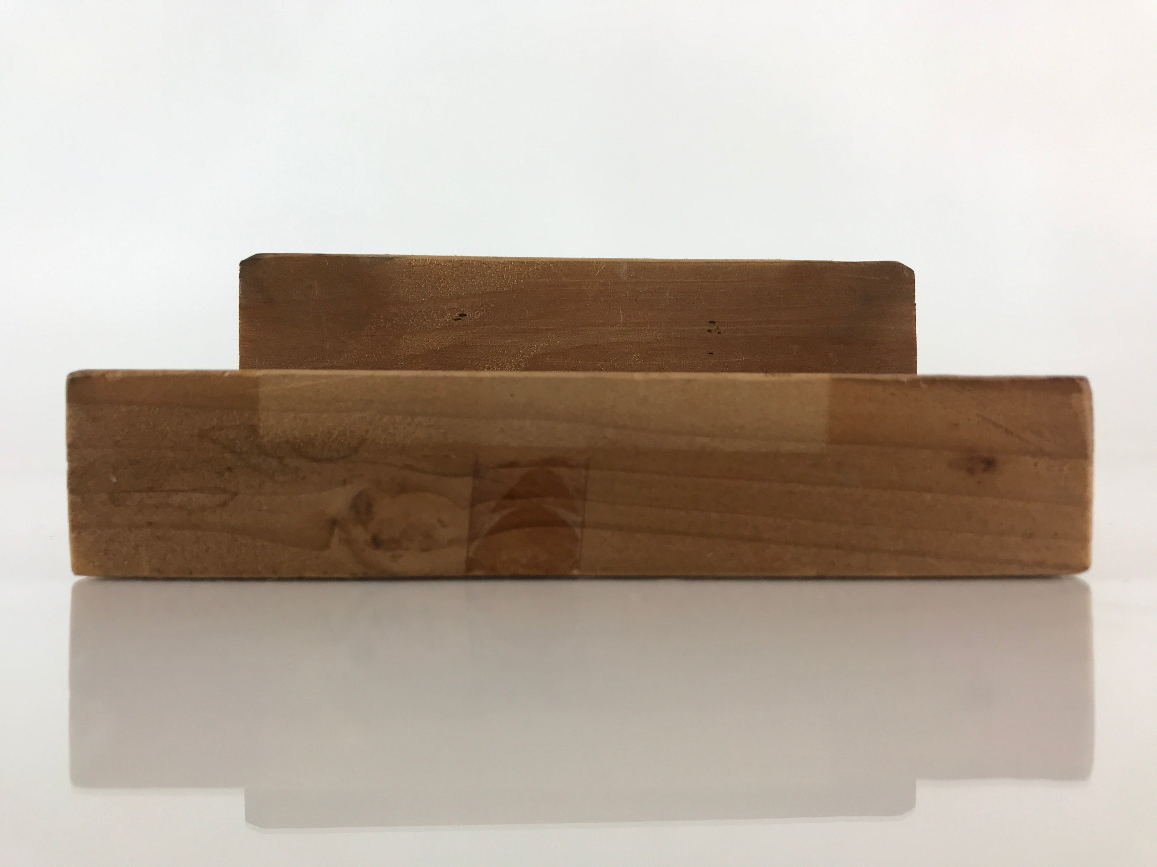 Japanese Wooden Cake Mold Kashigata Sweets Vtg Flower Oshigata Kg389