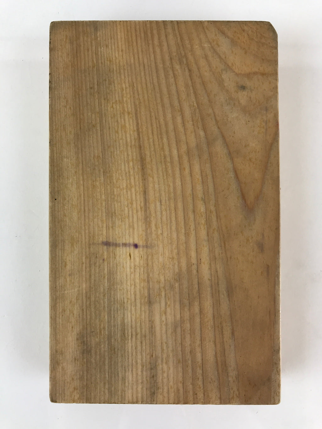 Japanese Wooden Cake Mold Kashigata Sweets Vtg Hina Doll Kg390
