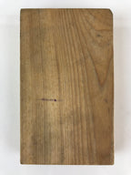 Japanese Wooden Cake Mold Kashigata Sweets Vtg Hina Doll Kg390