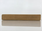 Japanese Wooden Cake Mold Kashigata Sweets Vtg Peach With Leaves Kg394