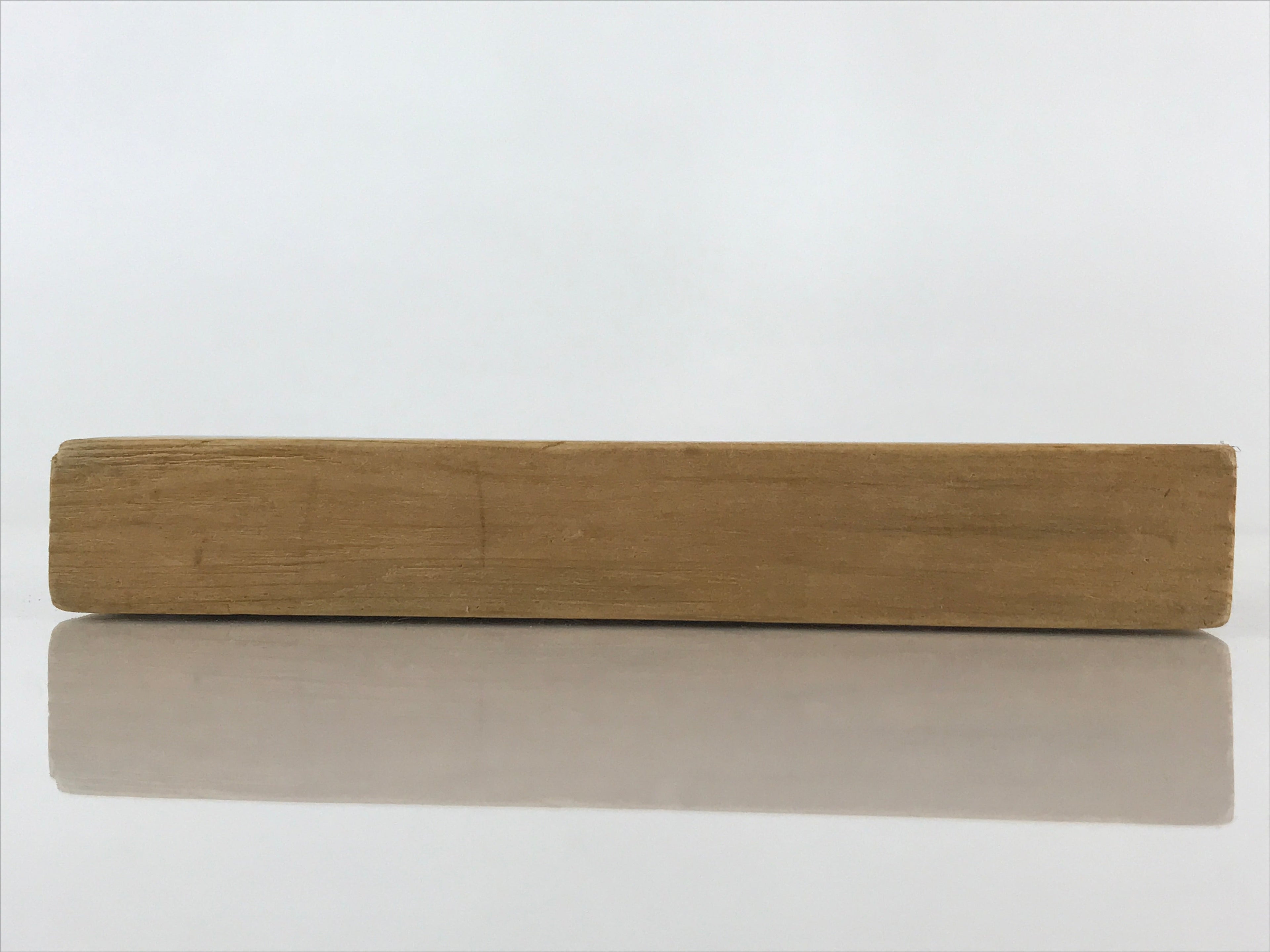 Japanese Wooden Cake Mold Kashigata Sweets Vtg Peach With Leaves Kg394