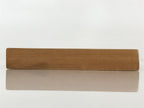 Japanese Wooden Cake Mold Kashigata Sweets Vtg Peach With Leaves Kg394