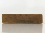 Japanese Wooden Cake Mold Kashigata Sweets Vtg Peach With Leaves Kg394