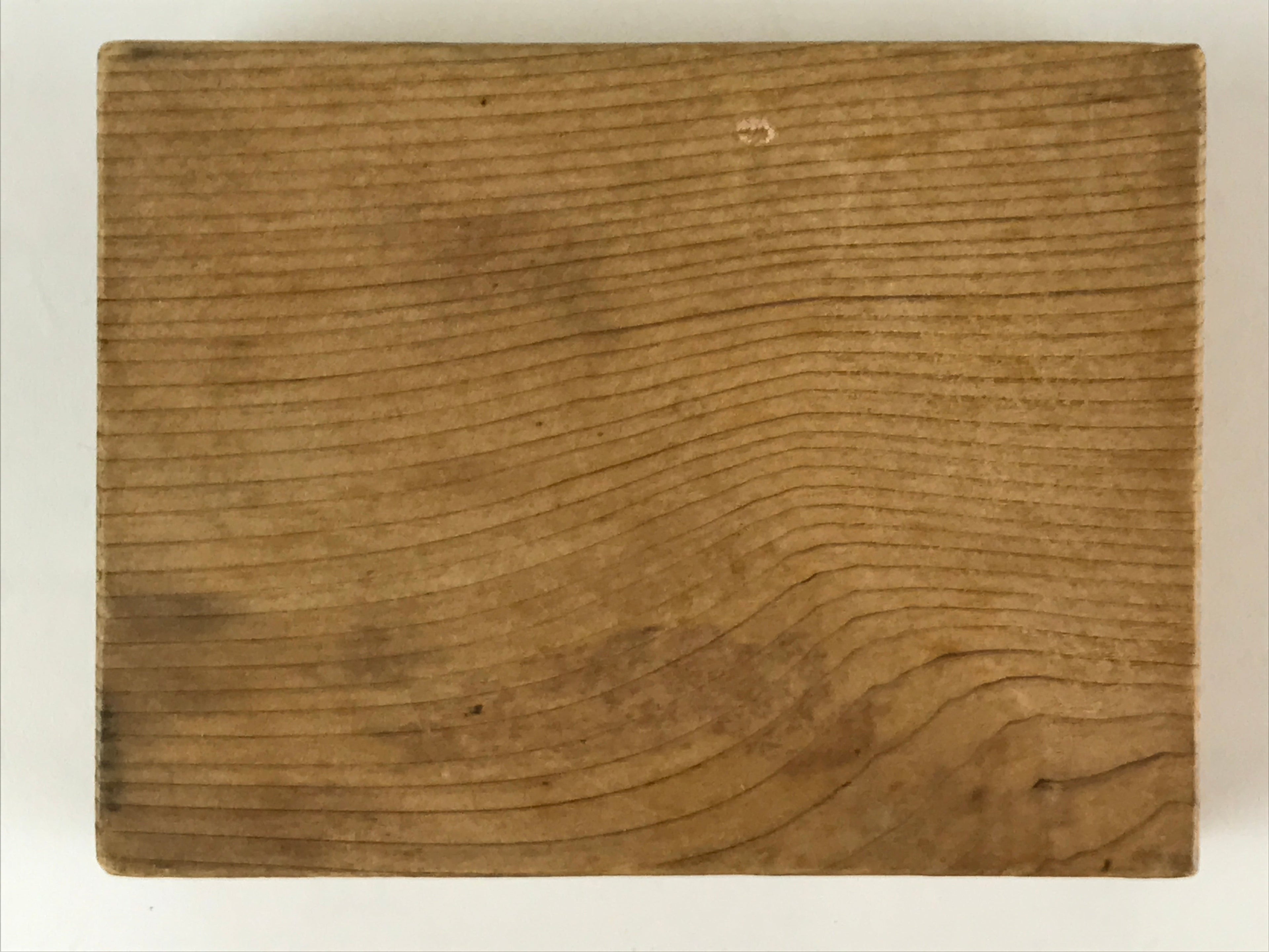 Japanese Wooden Cake Mold Kashigata Sweets Vtg Plum Blossom Kg396