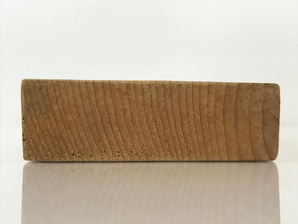 Japanese Wooden Cake Mold Kashigata Sweets Vtg Plum Blossom Kg396