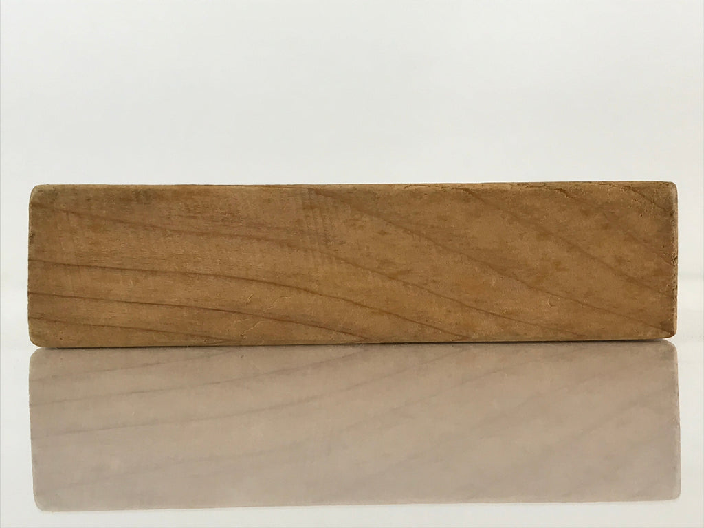Japanese Wooden Cake Mold Kashigata Sweets Vtg Plum Blossom Kg396