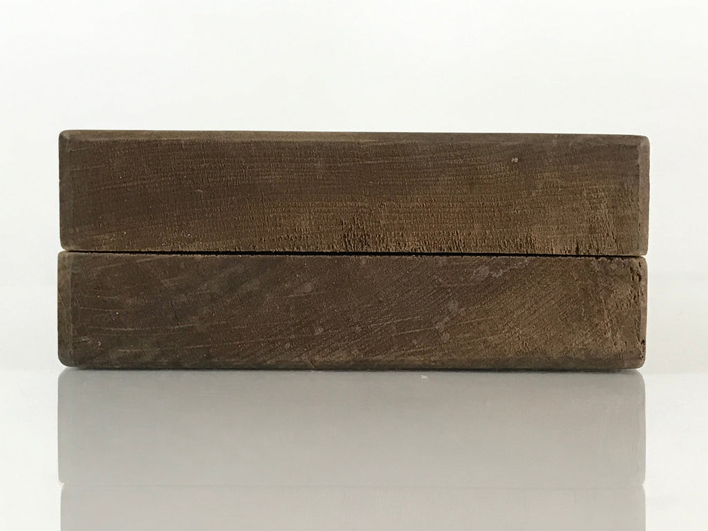 Japanese Wooden Cake Mold Kashigata Sweets Vtg Sunrise Pine Tree Kg401