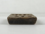 Japanese Wooden Carved Cake Mold Kashigata Kanji Symbol Mold Vtg Wagashi Kg432