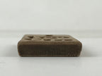 Japanese Wooden Carved Cake Mold Kashigata Kanji Symbol Mold Vtg Wagashi Kg435