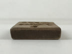 Japanese Wooden Carved Cake Mold Kashigata Kanji Symbol Mold Vtg Wagashi Kg435