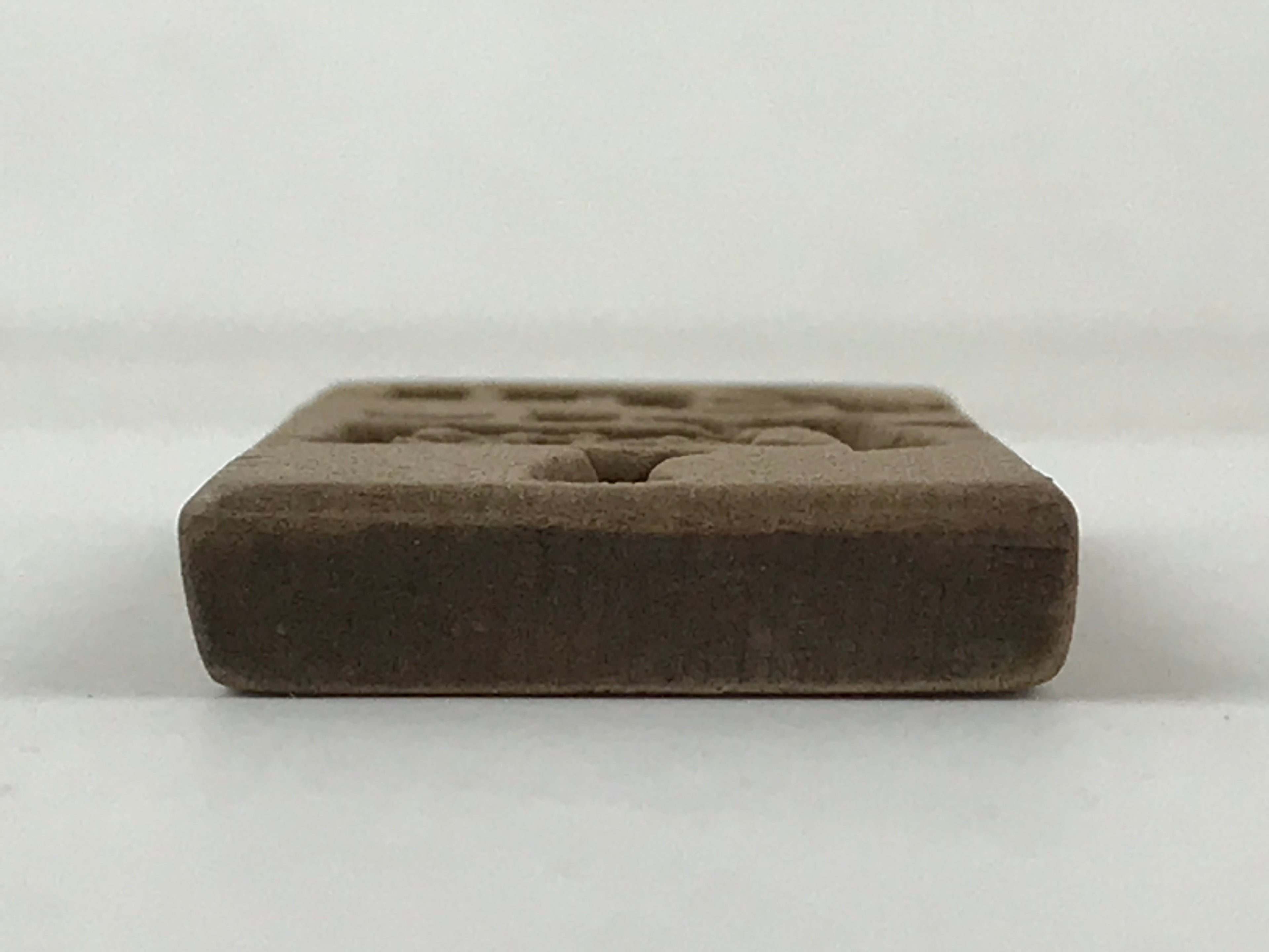 Japanese Wooden Carved Cake Mold Kashigata Kanji Symbol Mold Vtg Wagashi Kg435