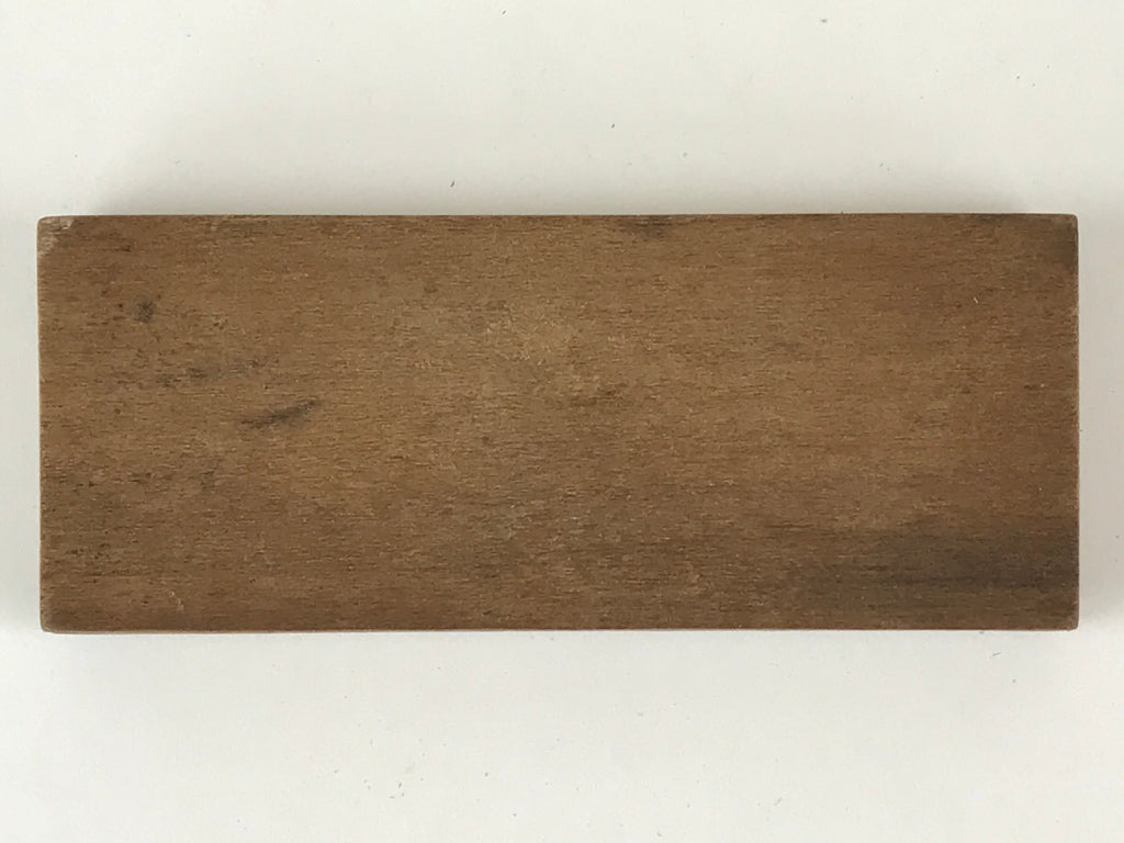 Japanese Wooden Carved Cake Mold Kashigata Kanji Symbol Mold Vtg Wagashi Kg436
