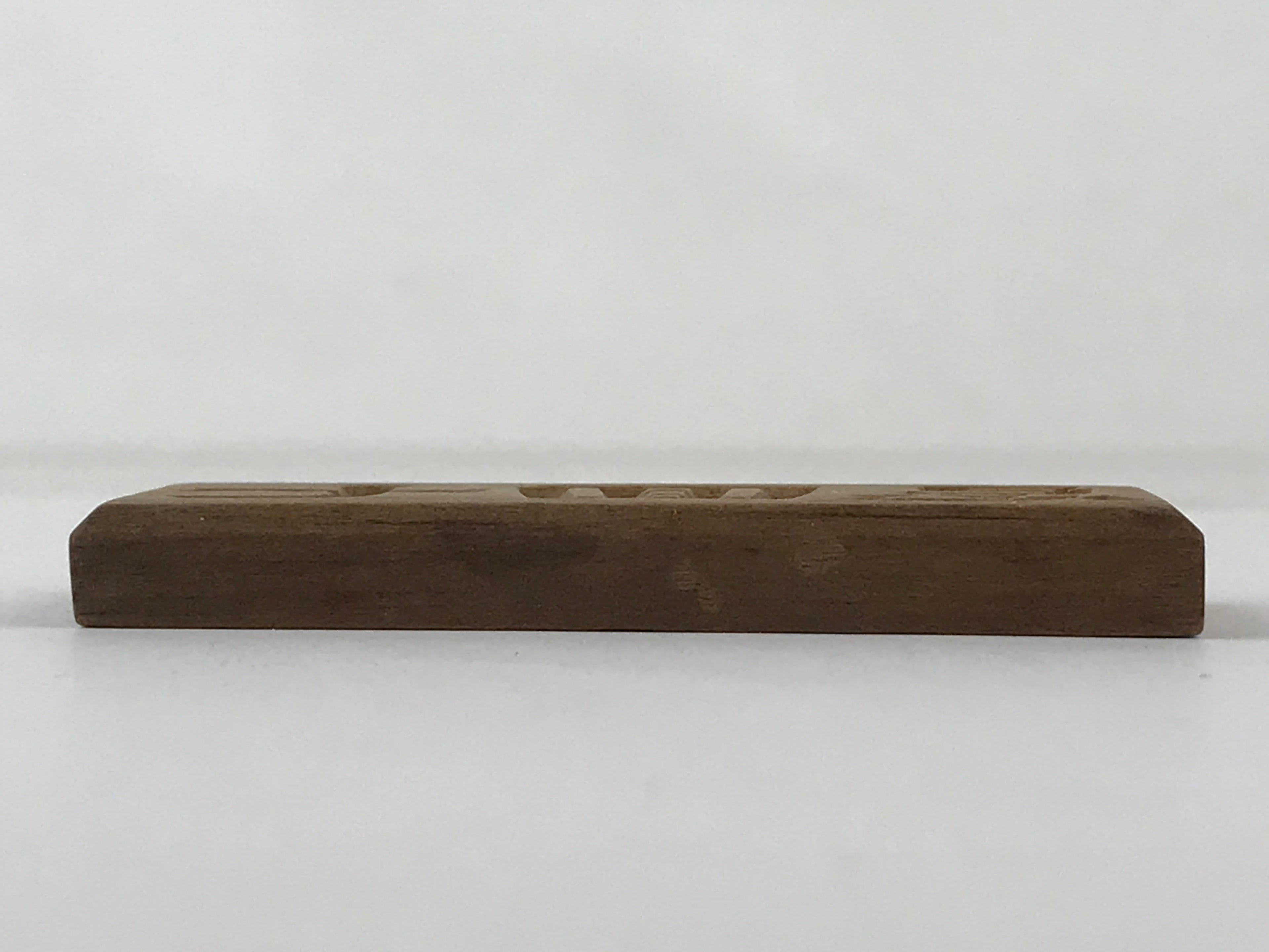 Japanese Wooden Carved Cake Mold Kashigata Kanji Symbol Mold Vtg Wagashi Kg436