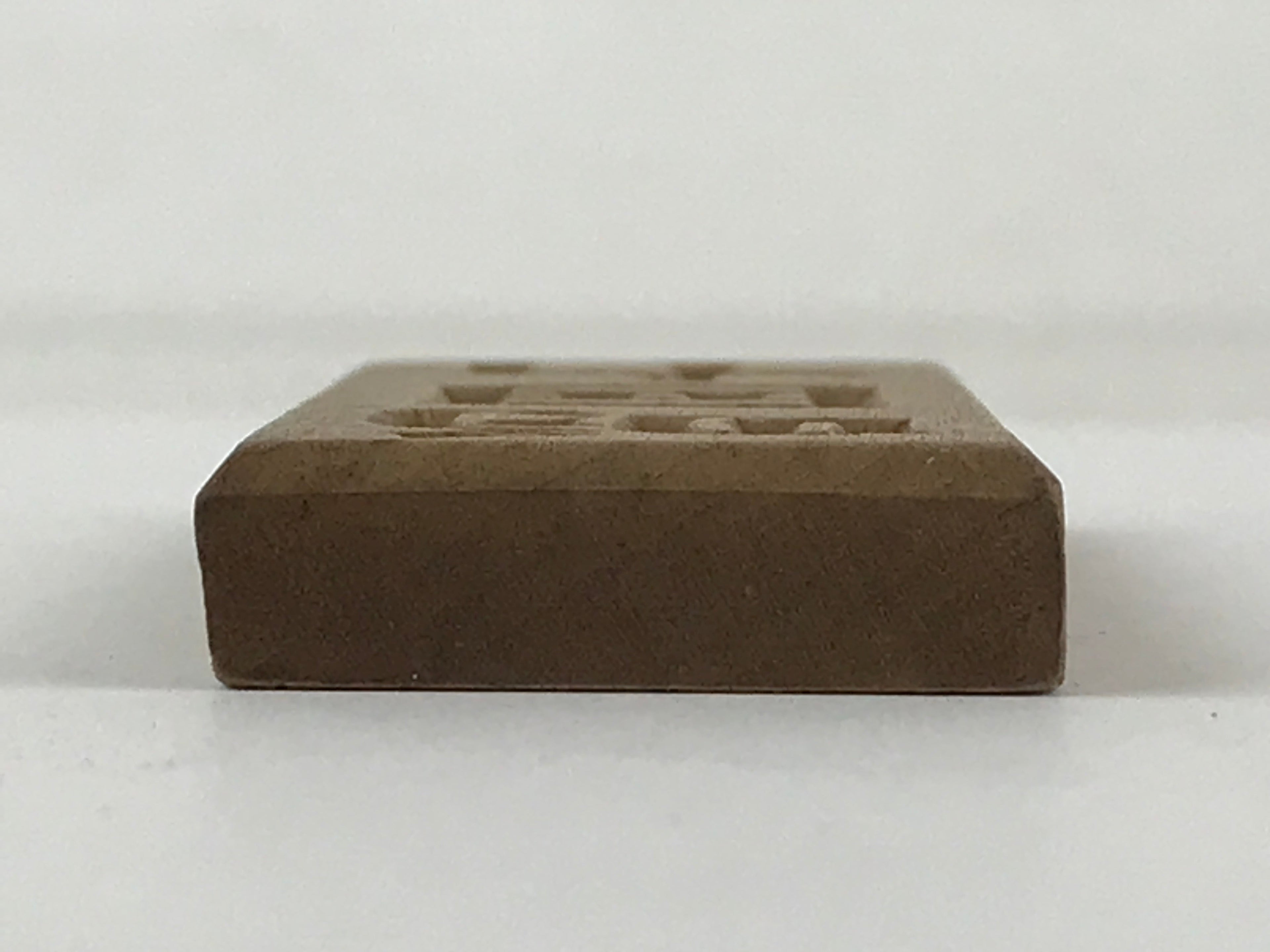 Japanese Wooden Carved Cake Mold Kashigata Kanji Symbol Mold Vtg Wagashi Kg436