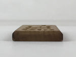 Japanese Wooden Carved Cake Mold Kashigata Kanji Symbol Mold Vtg Wagashi Kg437