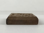 Japanese Wooden Carved Cake Mold Kashigata Kanji Symbol Mold Vtg Wagashi Kg439