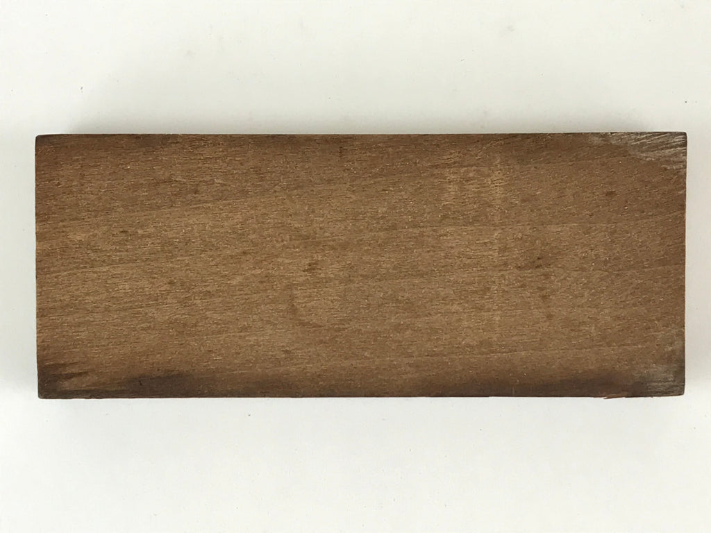 Japanese Wooden Carved Cake Mold Kashigata Kanji Symbol Mold Vtg Wagashi Kg442