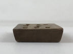 Japanese Wooden Carved Cake Mold Kashigata Kanji Symbol Mold Vtg Wagashi Kg443