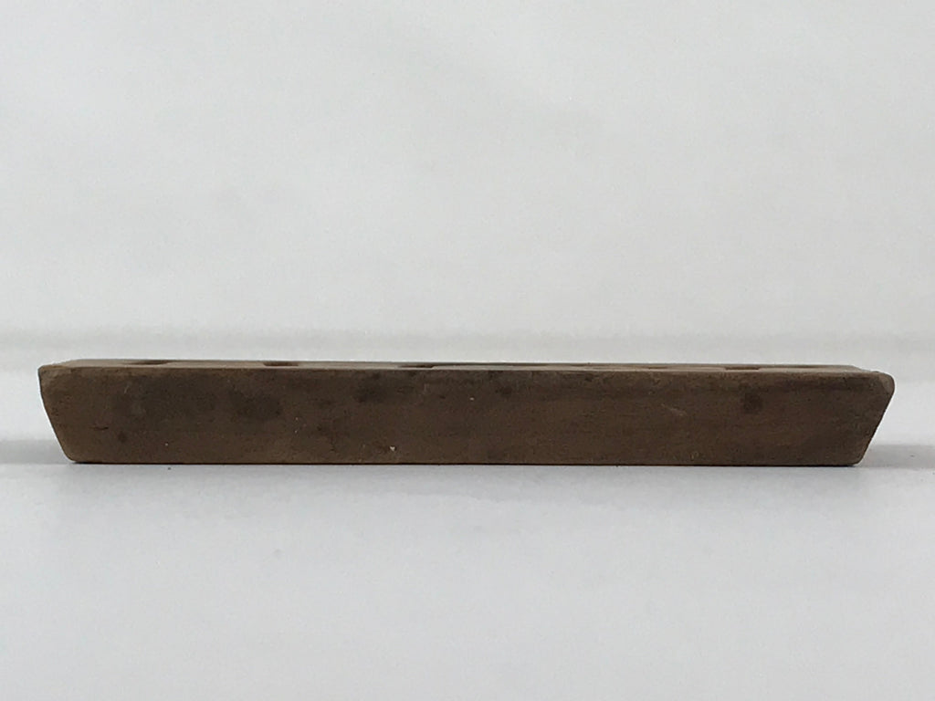Japanese Wooden Carved Cake Mold Kashigata Kanji Symbol Mold Vtg Wagashi Kg443