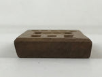 Japanese Wooden Carved Cake Mold Kashigata Kanji Symbol Mold Vtg Wagashi Kg444