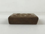 Japanese Wooden Carved Cake Mold Kashigata Kanji Symbol Mold Vtg Wagashi Kg444