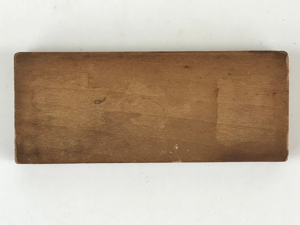 Japanese Wooden Carved Cake Mold Kashigata Kanji Symbol Mold Vtg Wagashi Kg445