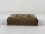 Japanese Wooden Carved Cake Mold Kashigata Kanji Symbol Mold Vtg Wagashi Kg445