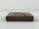 Japanese Wooden Carved Cake Mold Kashigata Kanji Symbol Mold Vtg Wagashi Kg448